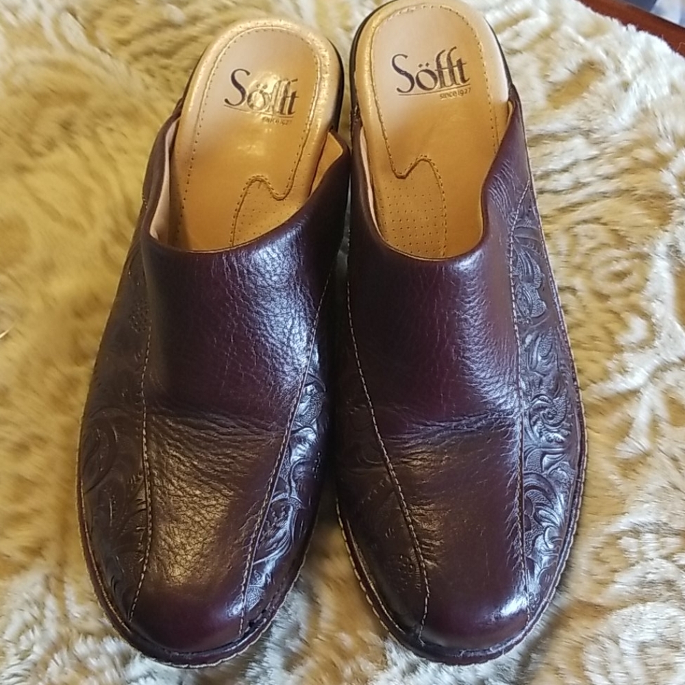 Beautiful Mahogany Mules
